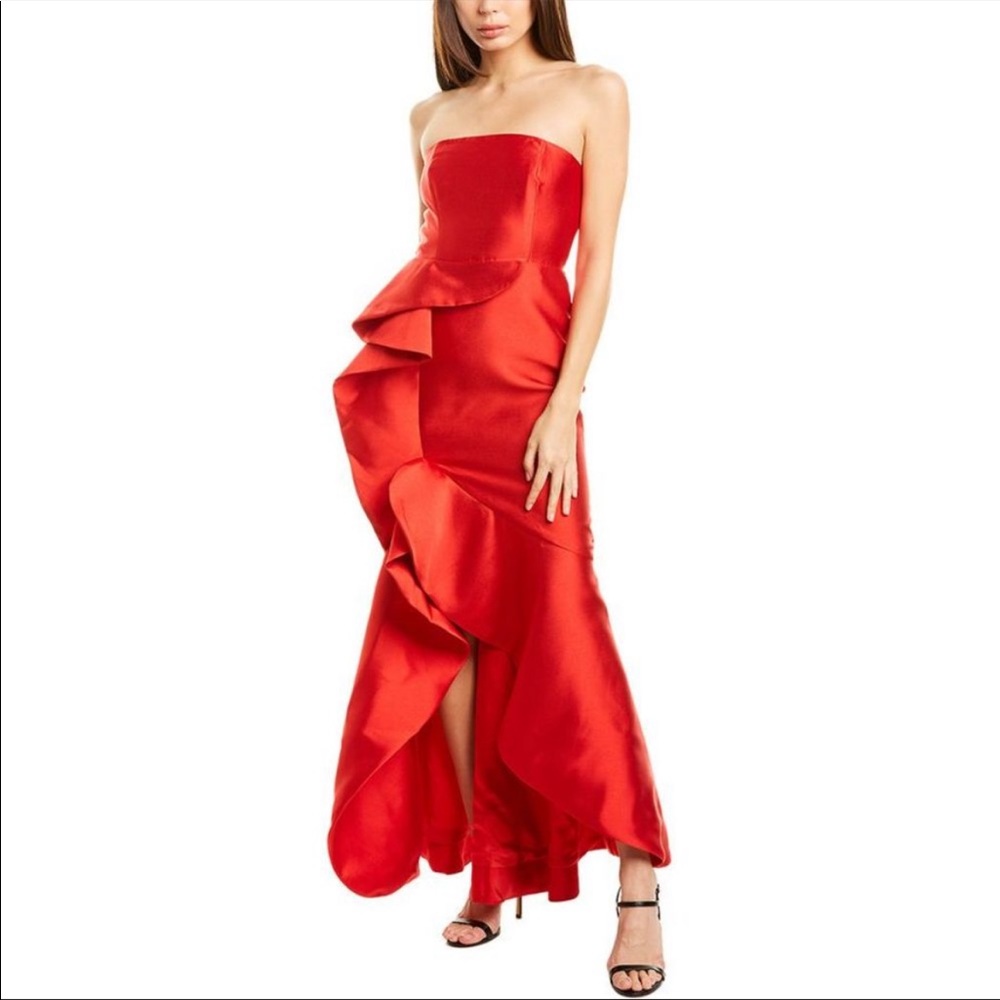 Fame and Partners NWT The Sellers Satin Gown Dress